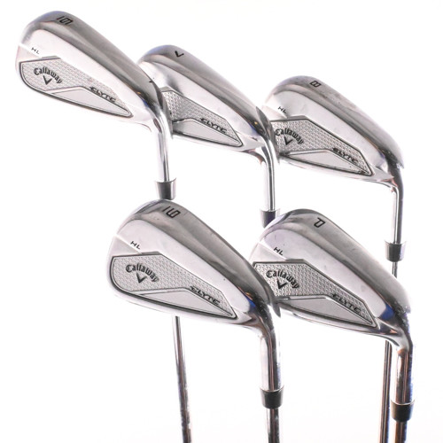 Callaway Elyte HL Iron Set 6-PW KBS Max 80g Stiff Flex Steel RH (+