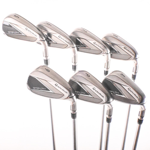 Taylormade Sterth テンセイアイアンS 5〜P6本5番付で安か〜 TaylorMade Stealth Iron Set 5-PW,AW KBS Tour C-Taper 120g Stiff