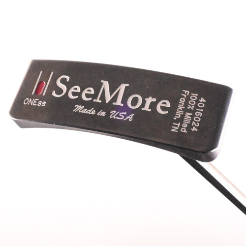 SeeMore ONEss Black Nickel Putter 34