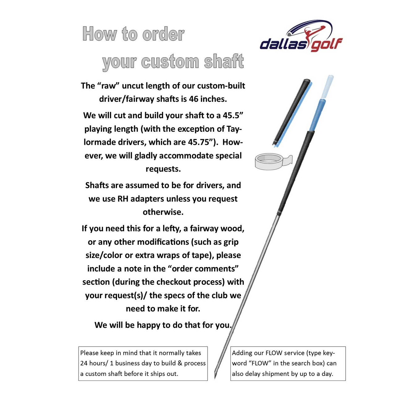 Mitsubishi Tensei CK Orange 70 Graphite Shaft + Adapter