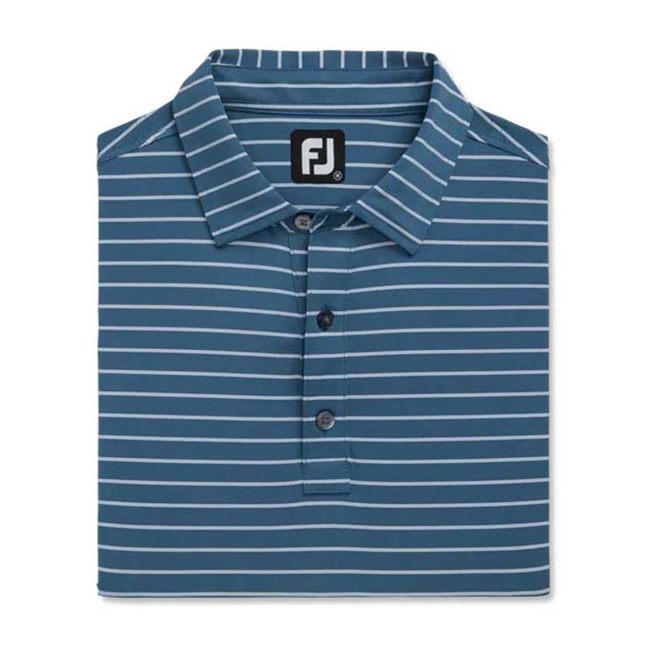 Adidas Golf Shirt Mens Large Navy White Striped Polo Barrington Golf Club  Logo