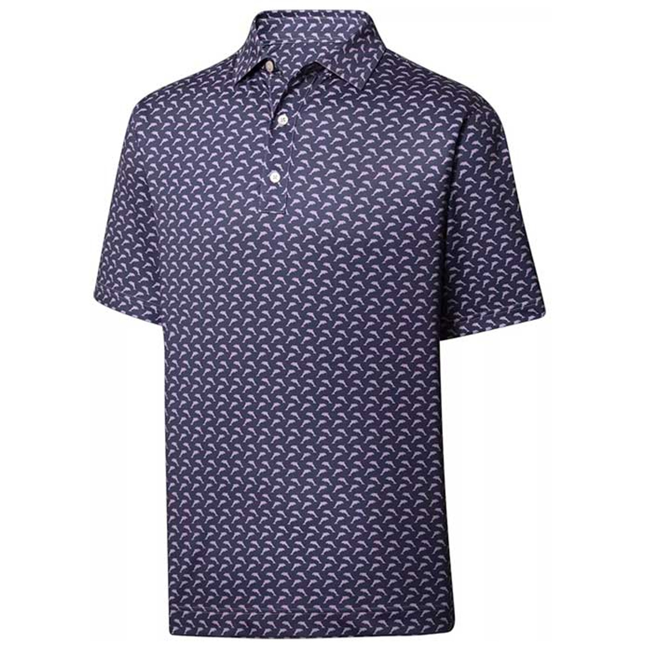 New Men's FootJoy Leaping Print Golf Shirt - 29566 - Dallas Company