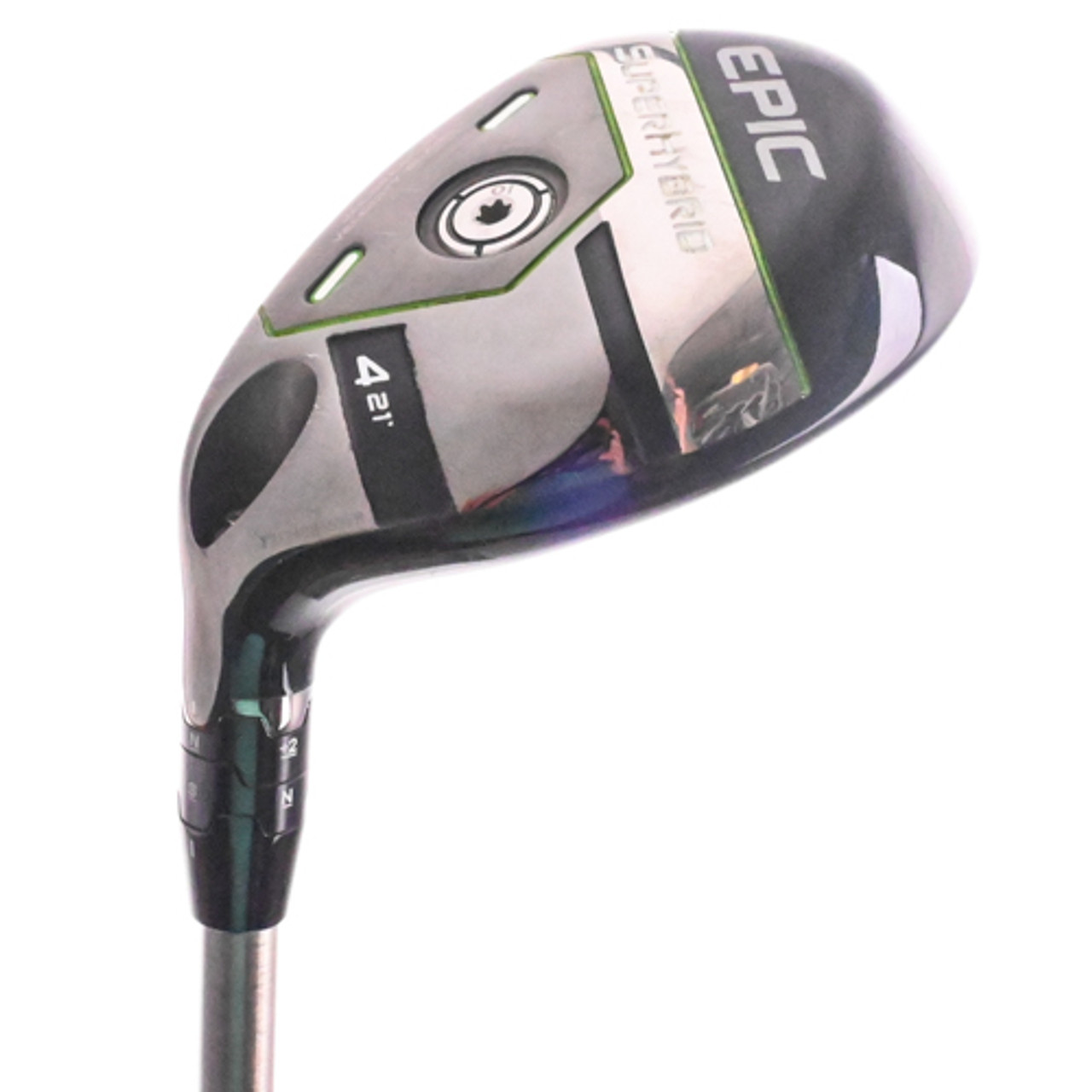 Callaway Epic Super Hybrid #4 21* SteelFiber F4 Stiff Flex