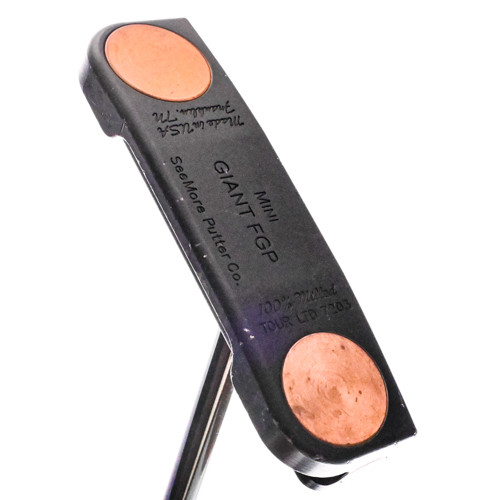 SeeMore Black Mini Giant FGP Tour LTD Putter 34