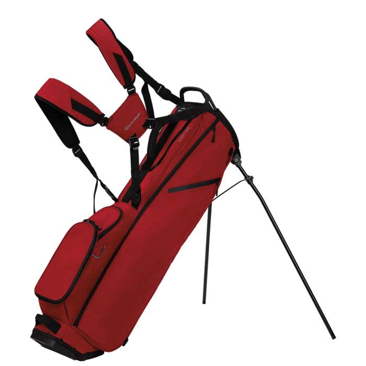 New TaylorMade FlexTech Lite Stand Bag - Red - Dallas Golf