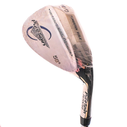 New Purespin Diamond Face Wedge 58* NS Pro 950GH HT R-Flex Steel