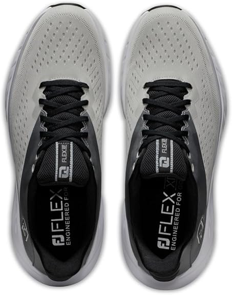 New Men's Footjoy Flex XP Golf Shoes - Grey/White - 56281 - Dallas