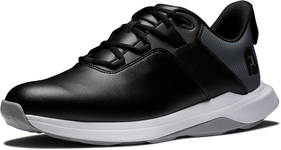FOOTJOY プロ ゴルフシューズ ブラック New Men's Footjoy ProLite Golf Shoes - Black - 56922