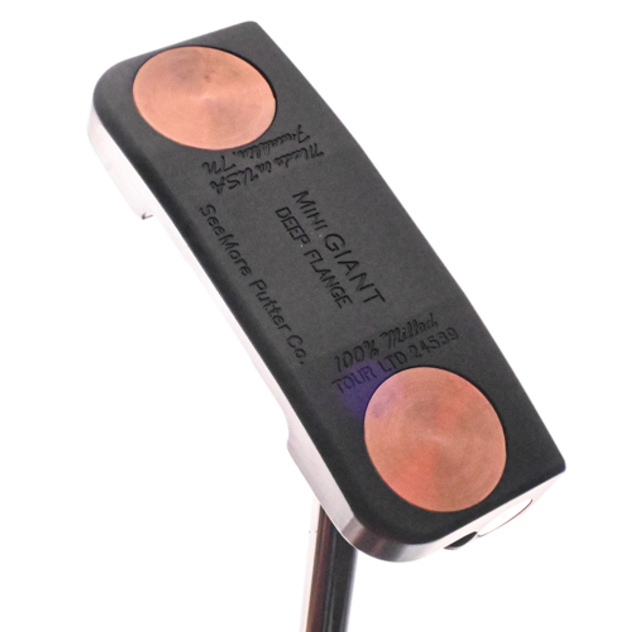SeeMore Mini Giant Deep Flange Black CS Putter 33