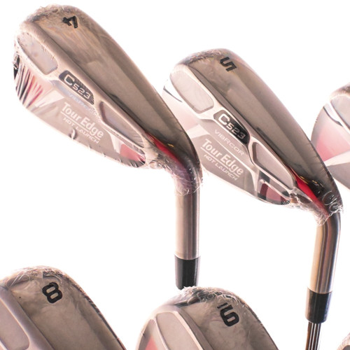 New Tour Edge Hot Launch C523 Iron Set 4-PW XP 85g R-Flex Steel RH