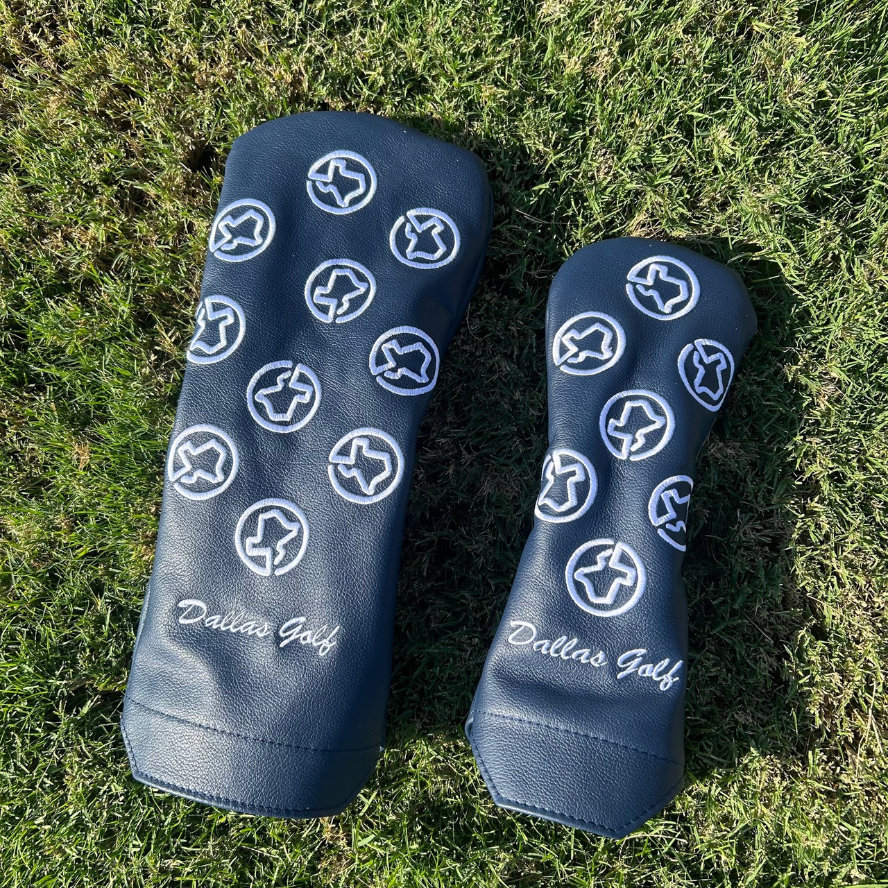Winston Collection Circle Texas Headcover - Navy Blue Winston Collection Circle Texas Headcover - Navy Blue