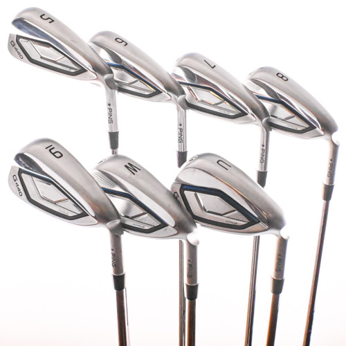 Ping G440 (Blue Dot) Iron Set 5-PW,UW AWT 3.0 Stiff Flex Steel RH