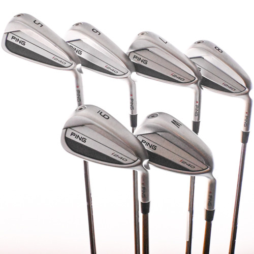 Ping I240 (Red Dot) Iron Set 5-PW NS Pro Modus 115 Stiff Flex Steel RH (+1/2")