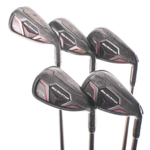 Callaway Big Bertha CF19 Iron Set 6-PW Senior Flex Graphite RH (2*Flat)