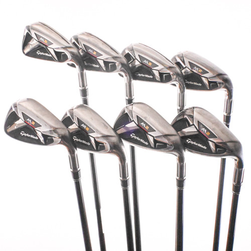 TaylorMade M2 2016 Iron Set 5-PW,AW,SW R-Flex Graphite RH (+1")