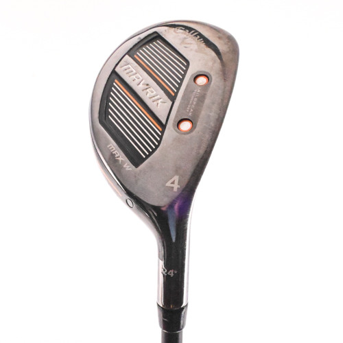 Callaway Mavrik Max W Hybrid #4 24* Helium 50g Ladies Flex Graphite RH +HC