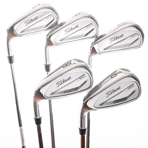 Titleist T350 2023 Forged Iron Set 5-9 AMT Red S300 Stiff Flex Steel LH