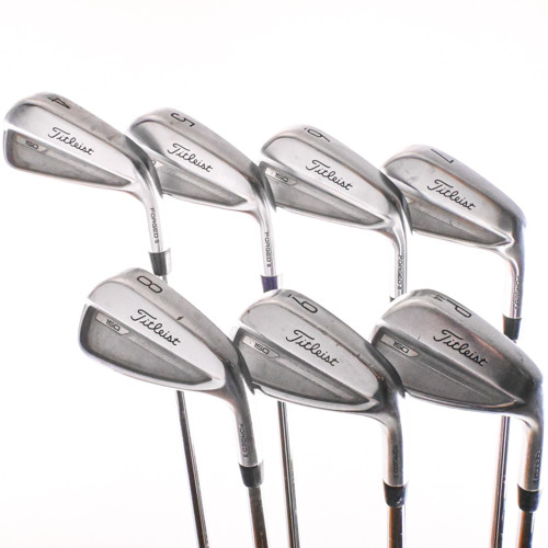Titleist T150 2023 Iron Set 4-PW AMT Tour White Stiff Flex Steel