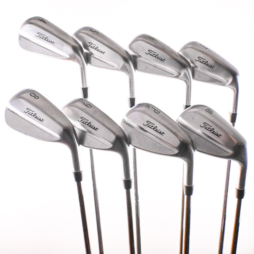 Titleist T250 2025 Forged Iron Set 4-PW,AW AMT Black R-Flex Steel RH