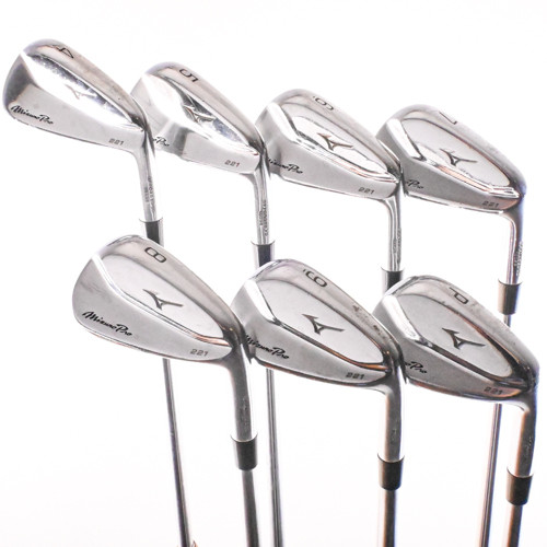 Mizuno Pro 221 Forged Iron Set 4-PW Project X 6.0 IO 120g Stiff
