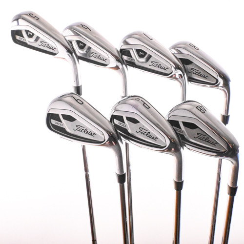 Titleist T300 2021 Forged Iron Set 5-PW,AW AMT Red R-Flex Steel RH