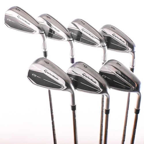 TaylorMade Qi Iron Set 5-PW,AW KBS Max MT 85g Stiff Flex Steel RH