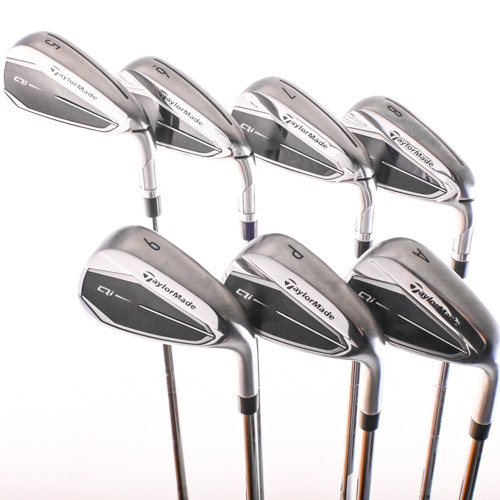 TaylorMade Qi Iron Set 5-PW,AW KBS Max MT 85g R-Flex Steel RH