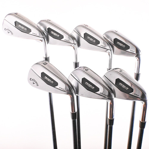 Callaway Rogue ST Pro Iron Set 4-PW Recoil F3 65g R-Flex Graphite RH