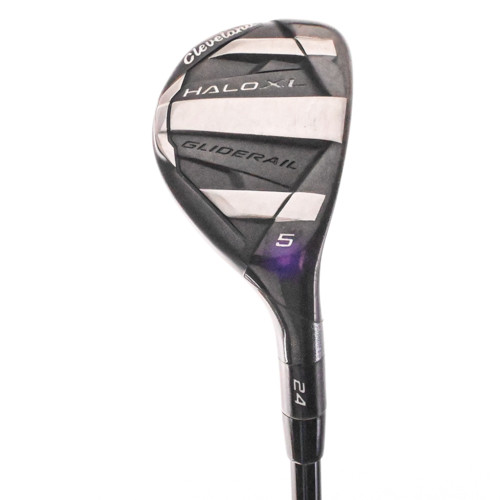 Cleveland Halo XL Hybrid #5 24* Tensei Raw Blue 65g Stiff Flex Graphite RH +HC