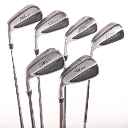 Titleist T150 2025 Forged Iron Set 4-9 AMT White Stiff Flex Steel LH