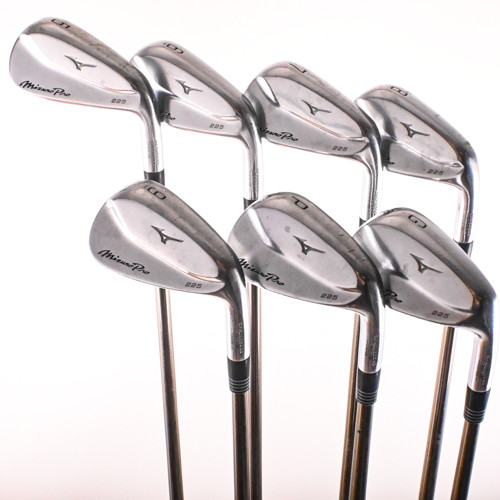 Mizuno Pro 225 Forged Iron Set 5-PW,GW Recoil F4 95g Stiff Graphite RH (+1/2")