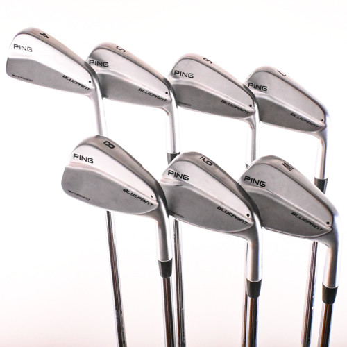 Ping G410 (Black Dot) Iron Set 5-PW,UW Alta CB Senior Flex