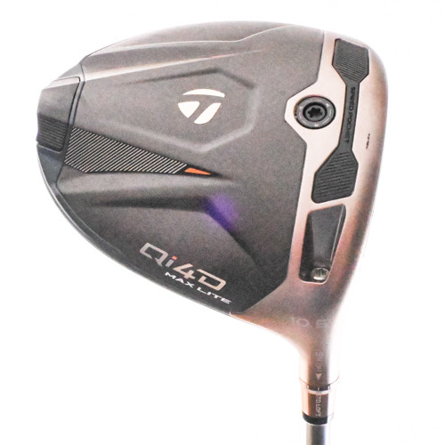 TaylorMade Qi4D Max Lite Driver 10.5* REAX Blue Senior Graphite RH +HC (-1.5")
