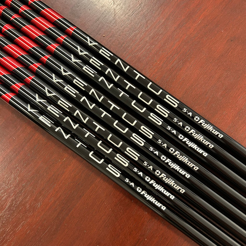 Fujikura Ventus Red 5 Senior Flex Graphite Iron Shafts 41.5" .370 (EIGHT PACK)
