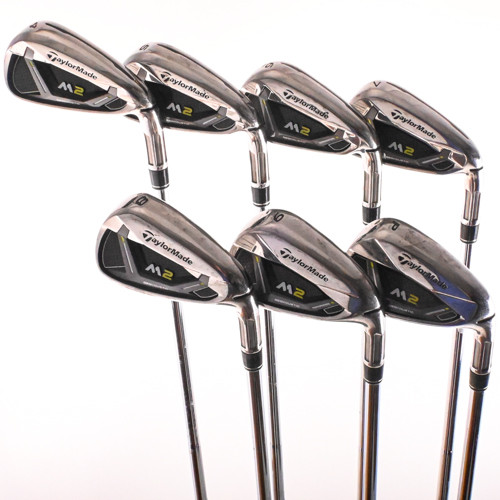 TaylorMade M2 2017 Iron Set 4-PW REAX 88g Stiff Flex Steel RH
