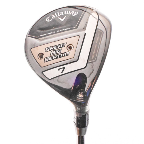 Callaway Great Big Bertha 7-Wood 21* Helium 4F2 Senior Flex Graphite RH +HC