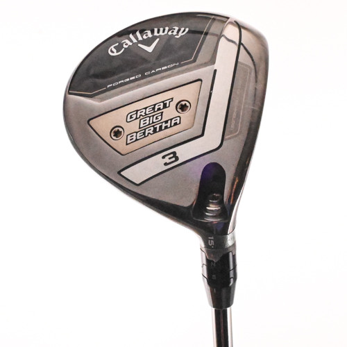 Callaway Great Big Bertha 3-Wood 15* Helium 4F2 Senior Flex Graphite RH +HC
