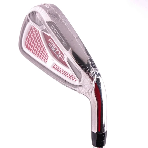 New Cobra AMP Cell Red 4-Iron R-Flex Steel RH