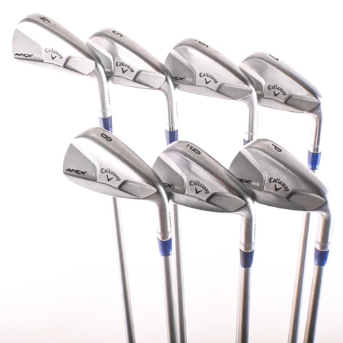 Callaway Apex MB Forged Iron Set 4-PW KBS C-Taper 120g Stiff Flex Steel RH