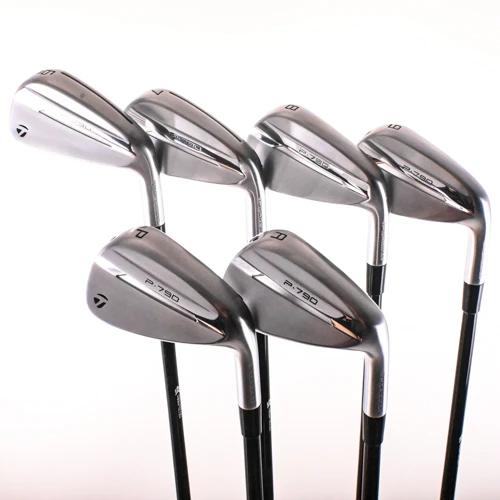 TaylorMade 2025 P790 Forged Iron Set 6-PW,AW MMT Black 55g Senior Graphite RH