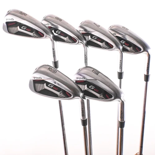Ping G410 (Black Dot) Iron Set 5-PW AWT 2.0 R-Flex Steel RH