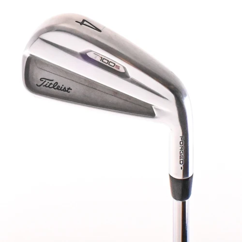 Titleist T100S 2021 Forged 4-Iron AMT Tour White Stiff Flex Steel RH