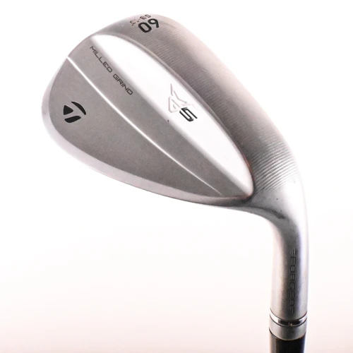 TaylorMade MG5 Satin Chrome Forged SB-Grind Wedge 60.10* Stiff Flex Steel RH