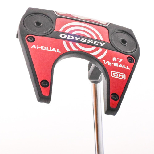 Odyssey Ai-Dual #7 1/2-Ball CH Putter 33" RH +HC