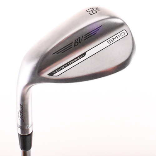 Titleist Vokey SM10 Tour Chrome K-Grind Lob Wedge 60.14* Uniflex Steel LH