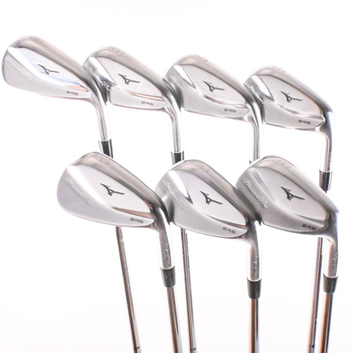 Mizuno Pro 245 Forged Iron Set 5-PW,GW R-Flex Steel RH (+1/2")