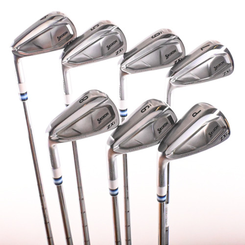 Srixon ZXi7 Forged Iron Set 4-PW KBS Tour Lite 100g Stiff Flex Steel LH