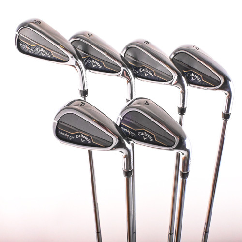 Callaway Paradym X Forged Iron Set 6-PW,AW Elevate MPH 85g R-Flex Steel RH