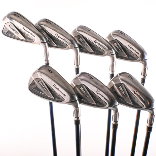 TaylorMade SIM2 Max OS Iron Set 5-PW,AW Ventus 6 R-Flex Graphite RH