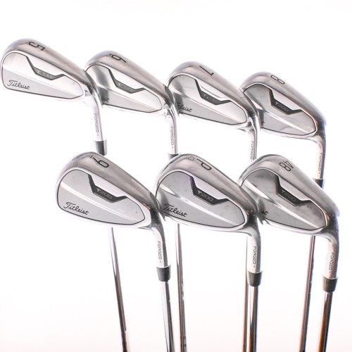 Titleist T200 2021 Forged Iron Set 5-PW,AW AMT Red Stiff Flex Steel RH
